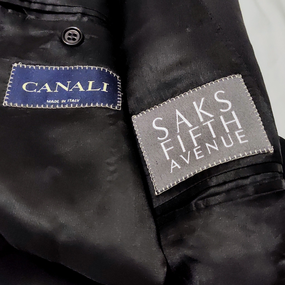 Canali Elegant Black Blazer - Picture 5 of 6